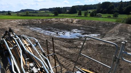 2022 ist ein Sedimentbecken am Rothsee entstanden. Die Anlage ist jedoch zu klein, um alle Verunreinigungen aufzufangen. Deshalb wird der Rothsee die Gemeinde wieder eine ganze Menge Geld kosten.