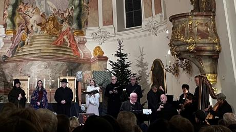 Ein Höhepunkt im Kulturprogramm der Adventszeit war "Stern über Bethlehem" in der Friedberger Herrgottsruhkirche.

