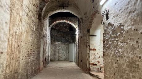 Der Keller unter dem NKD-Gebäude stammt wohl aus dem 19. Jahrhundert und diente später als Luftschutzbunker. 