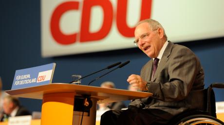 Wolfgang Schäuble, ein CDU-Urgestein, ist am Dienstag verstorben.