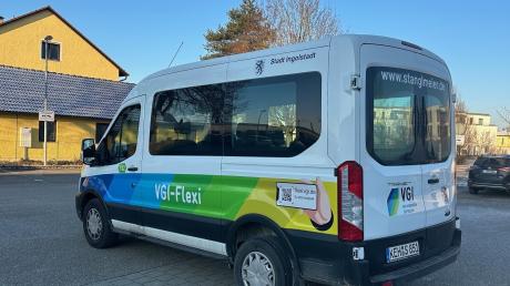 So sieht der neue VGI-Flexi-Bus aus, der in Ingolstadt zum Einsatz kommt. Der Bus fährt nur, wenn er im Vorfeld gebucht wird.