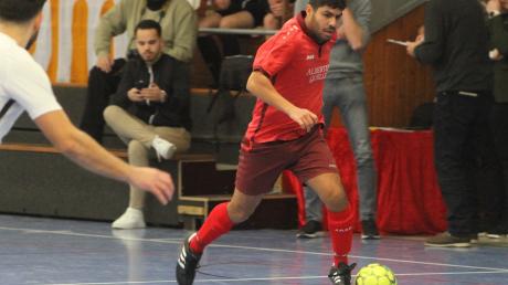 Erzielte den einzigen Treffer für die Dasinger bei der Endrunde der schwäbischen Futsal-Hallenmeisterschaft in Günzburg: Ilkay Ayyildiz.