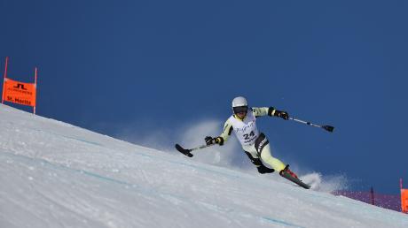 Wintersport Para-Skifahrer Leander Kress aus Friedberg war mit dem Aufstieg im Weltcup zufrieden.