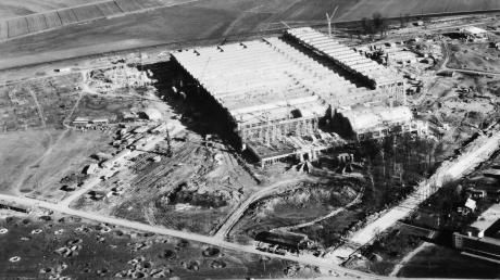 Mit dem Bau der Halle A1 begann die Ära von Audi in der Ettinger Straße.