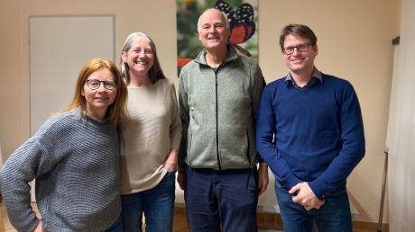 Der neue AKO-Vorstand. Von links nach rechts Gudrun Richter, Petra von Thienen, Wolfhard von Thienen, Manuel Matthes.