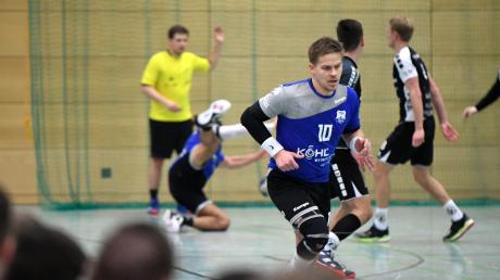 Andre Pfeffer erzielte sieben Sekunden vor Schluss den Ausgleich für die 
Handballer des TSV Bobingen.
