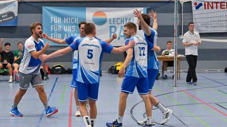 Am Samstag wollen die Lechrain Volleys wieder jubeln: Der Aufstieg in die Bayernliga ist weiter möglich. 
