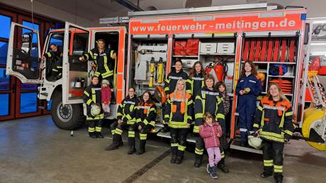 Bei der Freiwilligen Feuerwehr Meitingen gibt es Frauenpower.