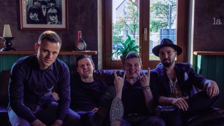 Die Band Angus Court hat ein neues Album herausgebracht: (von links) Robert Schneider, David Brandelik, Niklas Neidlinger und Adrian Greiner. 