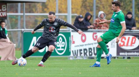 Mike Hutterer (am Ball) wird den TSV Landsberg nach der Saison verlassen. 