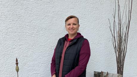 Seit der Flucht aus der Ukraine lebt Hanna Riabokin in Apfeltrach. Mittlerweile sind auch ihr Mann und ihre Kinder hier.
