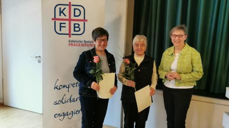 BOB-Frauenbund
Die Geehrten (von links) Irmi Stammel, Rita Bischoff und Marion Rehm.
