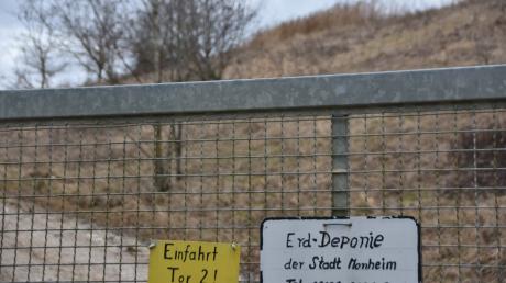 Die Stadt Monheim will ihre Erdaushub-Deponie erweitern.
