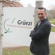 Peter Bommer eröffnet im Golfclub Ulm in Illerrieden das Restaurant "Grüezi".