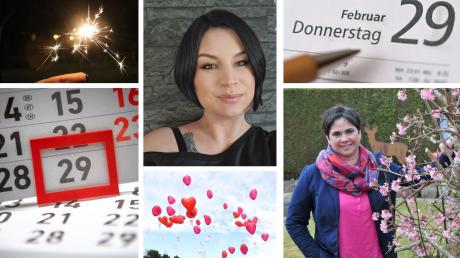 Am 29. Februar 2024 werden Esther Rauh (Mitte) aus Unterkirchberg und Jasmin Mahler aus Illerzell 44 Jahre alt.