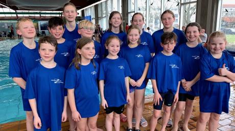 Starke Leistungen zeigten die Schwimmerinnen und Schwimmer des TSV Schwabmünchen.