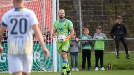 Torwart Jonas Gebauer, hier noch im Trikot des SSV Ehingen-Süd, spielt ab der kommenden Saison für den Fußball-Landesligisten TSV Buch. 