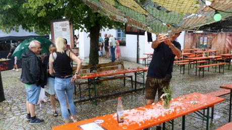 Von Hagel wurde im vergangenen Jahr das Dorffest in Rehling unterbrochen. Hagel und Starkregen führten dazu, dass die Zahl der Einsätze der Feuerwehr enorm anstieg.