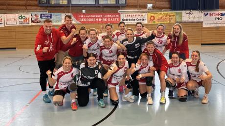Die Handballerinnen des TSV Landsberg wollen ihre Siegesserie ausbauen.