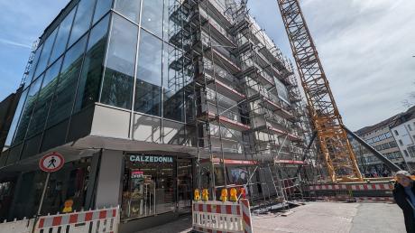 Neue Ansichten in Ulm: Das Unternehmen Calzedonia hat in dem "Midstad Ulm" genannten Umbau-Projekt bereits ein neues Ladengeschäft bezogen.