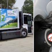Ohne Wasserstofftankstelle sind die modernen Müllfahrzeuge nutzlos. 