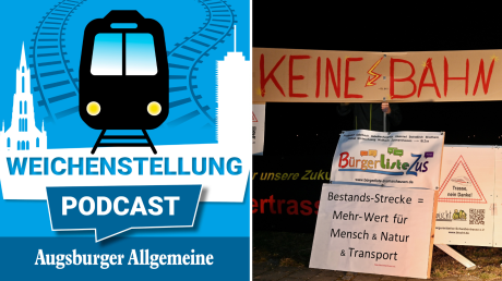 Im neuen Podcast geht es um die mögliche ICE-Strecke zwischen Augsburg und Ulm