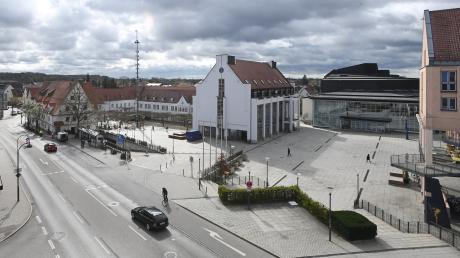 Die Teilsperrung der Bahnhofstraße in Gersthofen wurde in den Bürgerentscheiden abgelehnt.
