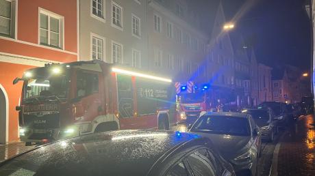 Am späten Donnerstagabend rückte die Feuerwehr Landsberg zu einem Einsatz im Bereich des Vorder- und Hinterangers aus.