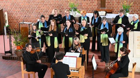 Das Konzert "Alleluja" in der evangelischen Christuskirche Burgau fand im Rahmen des Festivals Musikalischer Frühling im schwäbischen Barockwinkel
statt. 