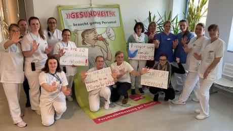Die Belegschaft der Kliniken Donauwörth und des Stiftungskrankenhauses Nördlingen (Foto) haben sich an der Verdi-Aktion „Pflegepersonalbemessung“ (PPR2.0) beteiligt.