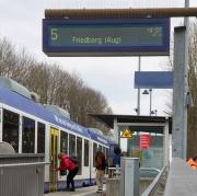 Wer von Augsburg nach Friedberg fahren möchte, ist noch bis Ende der Woche auf den Schienenersatzverkehr angewiesen