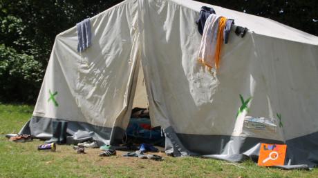 Die Zeltlager des Kreisjugendrings am Mandlachsee im Gemeindegebiet Pöttmes kommen bei vielen Kindern gut an.  