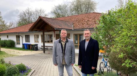 Träger beim evangelischen Kindergarten ist bisher der Diakonieverein Krumbach mit Pfarrer Eugen Ritter (links) als Vorsitzendem und Andreas Reinert als Rechnungsführer. 