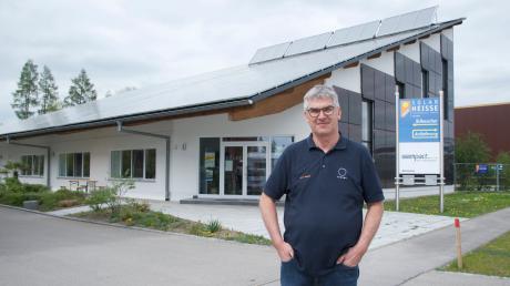 Vor 30 Jahren gründete Wilhelm Heisse sein Solar-Unternehmen, das heute seinen  Sitz im Landsberger Frauenwald hat.