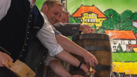 Um 10.45 Uhr wird am Sonntag das erste Bierfass beim Brauereihoffest angezapft.