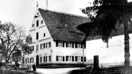 Der Gasthof Munding in der ersten Hälfte des 20. Jahrhunderts.