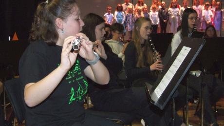 
Die Sing- und Musikschule Gersthofen zeigte im Jahreskonzert ihre außerordentliche Bandbreite. Gesang, Musik und Tanz wechselten sich fesselnd und ausdrucksstark ab.

