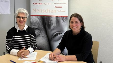 Ursula Hiller (links) und Marianne Briegel beraten Jugendliche und Erwachsene zu Suchtfragen bei der Psychosozialen Beratungsstelle in Mindelheim.
