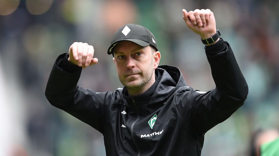 Möchte in Augsburg den Klassenerhalt perfekt machen: Werder Bremens Trainer Ole Werner. 