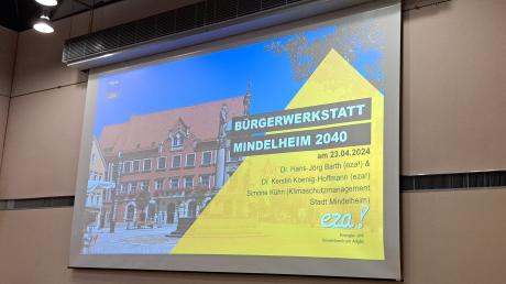 In Mindelheim fand ein Workshop rund um das neue Klimaschutzkonzept statt.
