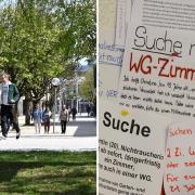 Für Studierende wird die Wohnungssuche in Augsburg zunehmend zum Problem. Viele haben auch nach dem Semesterstart noch kein WG-Zimmer.