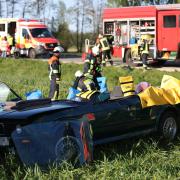 Ein 51-Jähriger ist nach einem Unfall bei Oettingen gestorben.