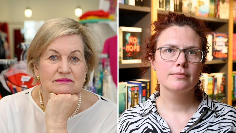 Die Ankündigung, dass die Augsburger Filiale von Galeria Karstadt Kaufhof schließen soll, weckt Sorgen im Innenstadt-Einzelhandel – auch bei Sabine Hofmann und Stefanie Anan.