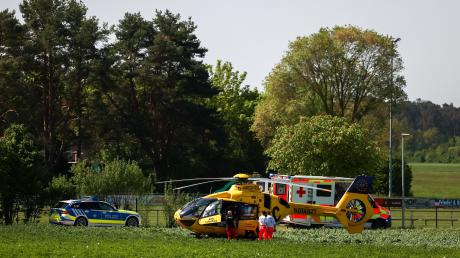 Ein 75-Jähriger musste am Dienstag von Megesheim aus ins Krankenhaus geflogen werden.