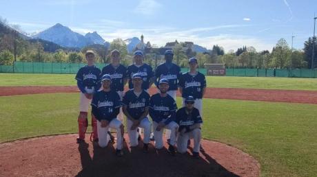 Das Herren-Team der Landsberg Crusaders holt in der Baseball-Landesliga die ersten Punkte der neuen Saison.