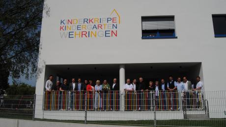 Moderne Optik: Jüngst wurde der neue AWO-Kindergarten in Wehringen eingeweiht.
