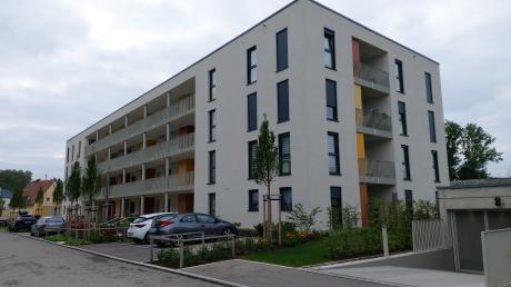 In der Afra- und Georg-Fendt-Straße hat die Stadt Friedberg selber geförderten Wohnraum gebaut. 