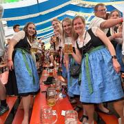 Beim Brauereifest in Unterbaar soll wieder so ausgelassen gefeiert werden wie 2023. 