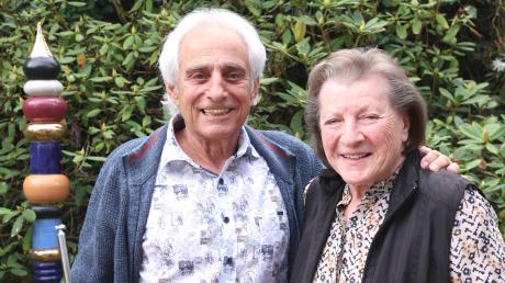 Ingrid und Rolf Eichelmann aus Burgau sind seit 65 Jahren verheiratet.