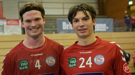 Verlassen den VfL Günzburg und schließen sich gemeinsam dem Drittligisten TuS Fürstenfeldbruck an: Yannick Meye und Kilian Weigl.